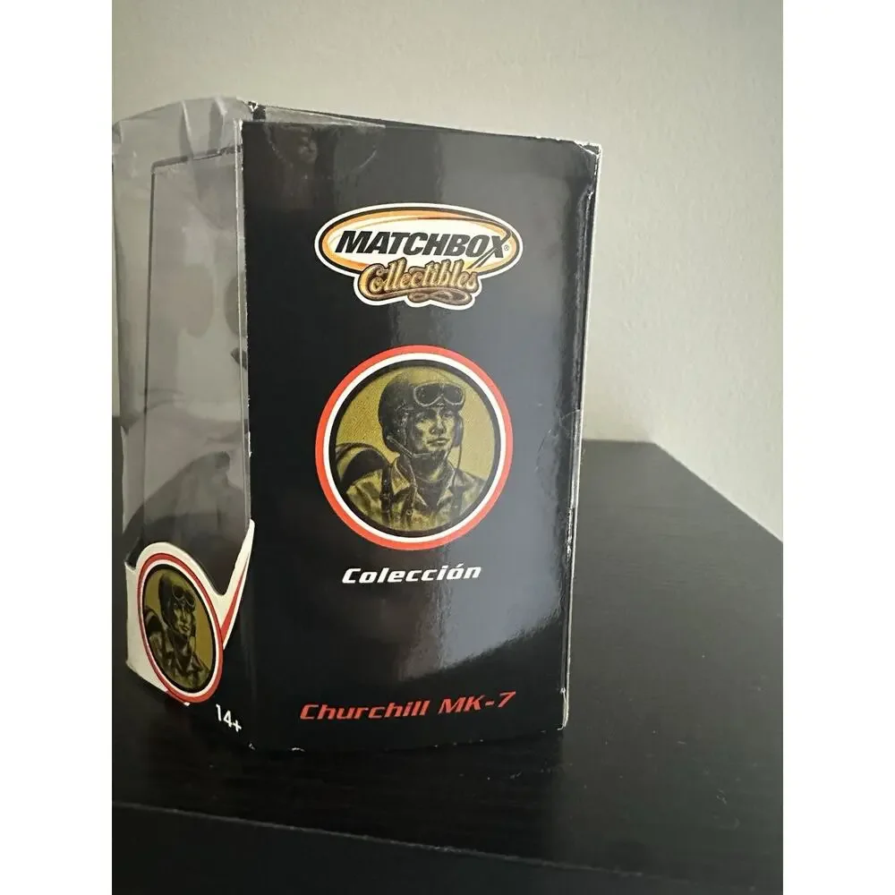 Vintage Mattel Matchbox Collectibles Churchill MK-7 Tank -New (box damaged)